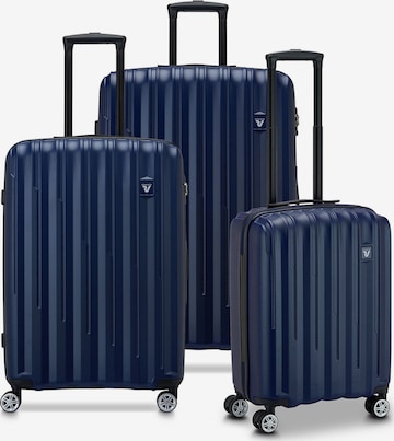 Roncato Kofferset 'Element 2.0' in Blau: Vorderseite