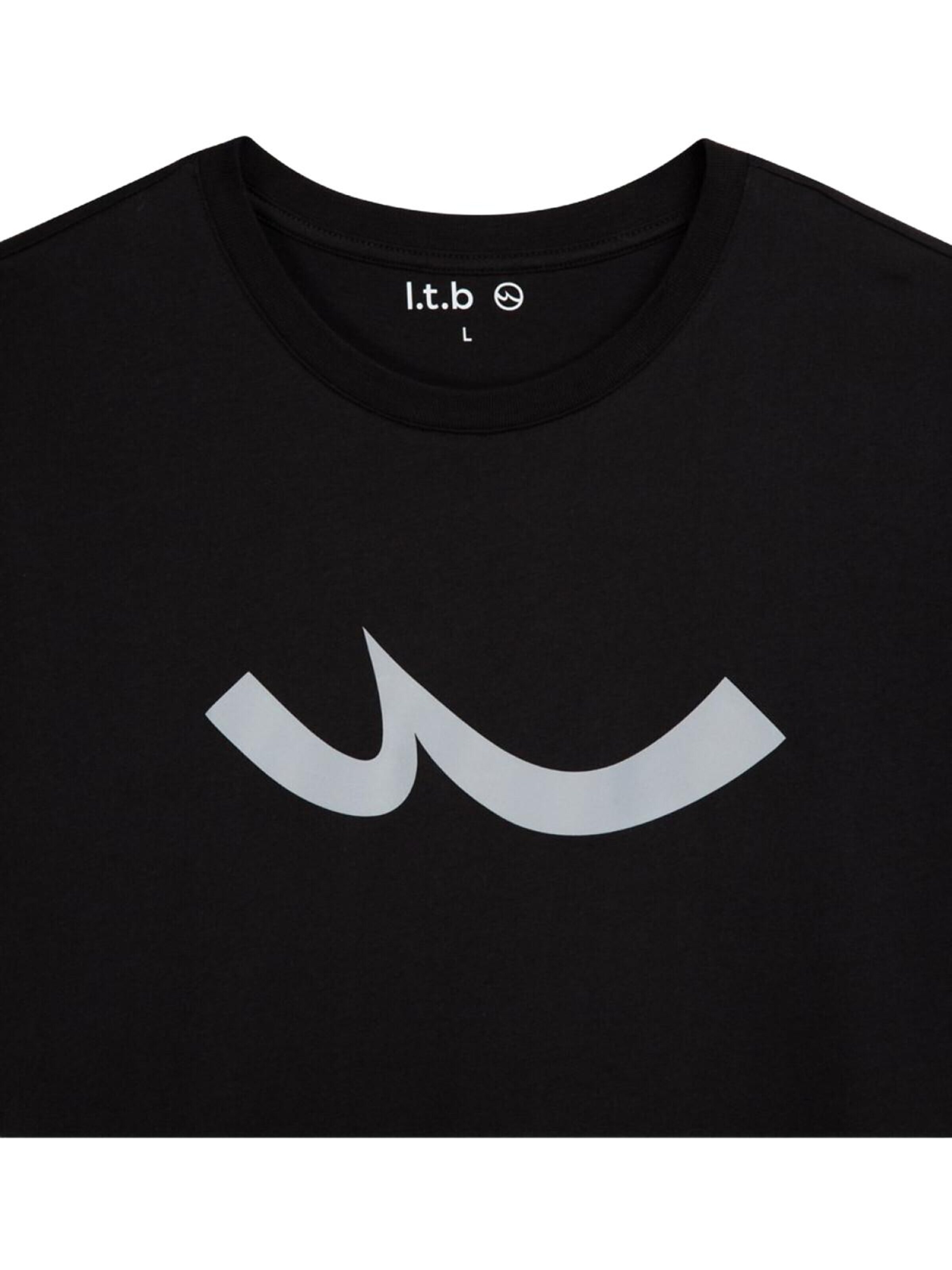 Maglietta 'Logo T-Shirt' di LTB Jeans in nero