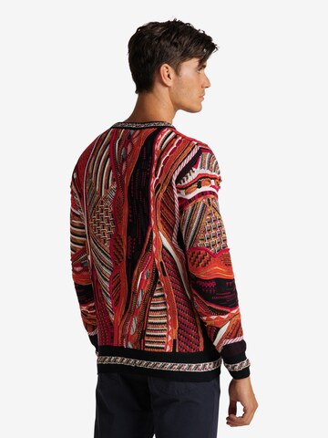 Pull-over Carlo Colucci en rouge