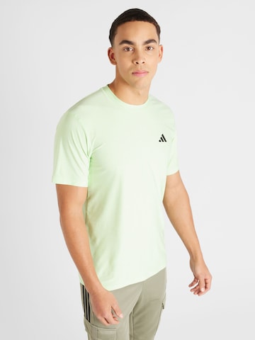 ADIDAS PERFORMANCE - Camiseta funcional 'Essentials' en verde: frente