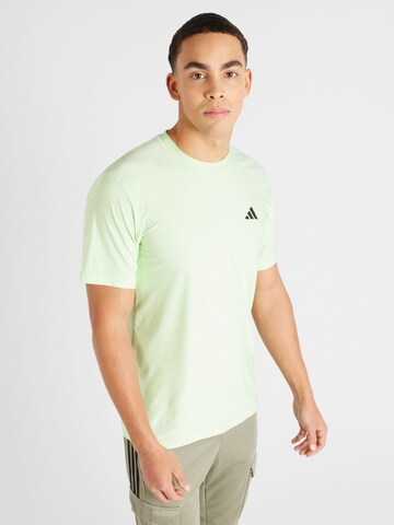 ADIDAS PERFORMANCE Performance shirt 'Essentials' in Green: front