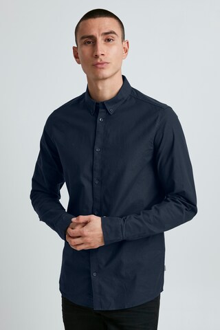 !Solid Regular fit Button Up Shirt 'Val' in Blue: front