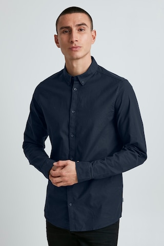 !Solid Regular fit Button Up Shirt 'SDVal' in Blue: front