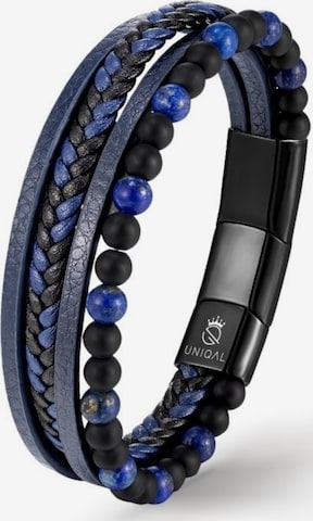 UNIQAL Armband 'FANCY' in Blauw: voorkant