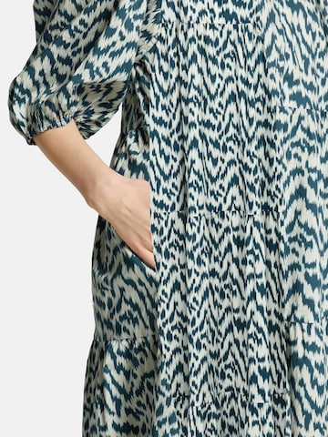 Robe 'Atzi' co'couture en bleu