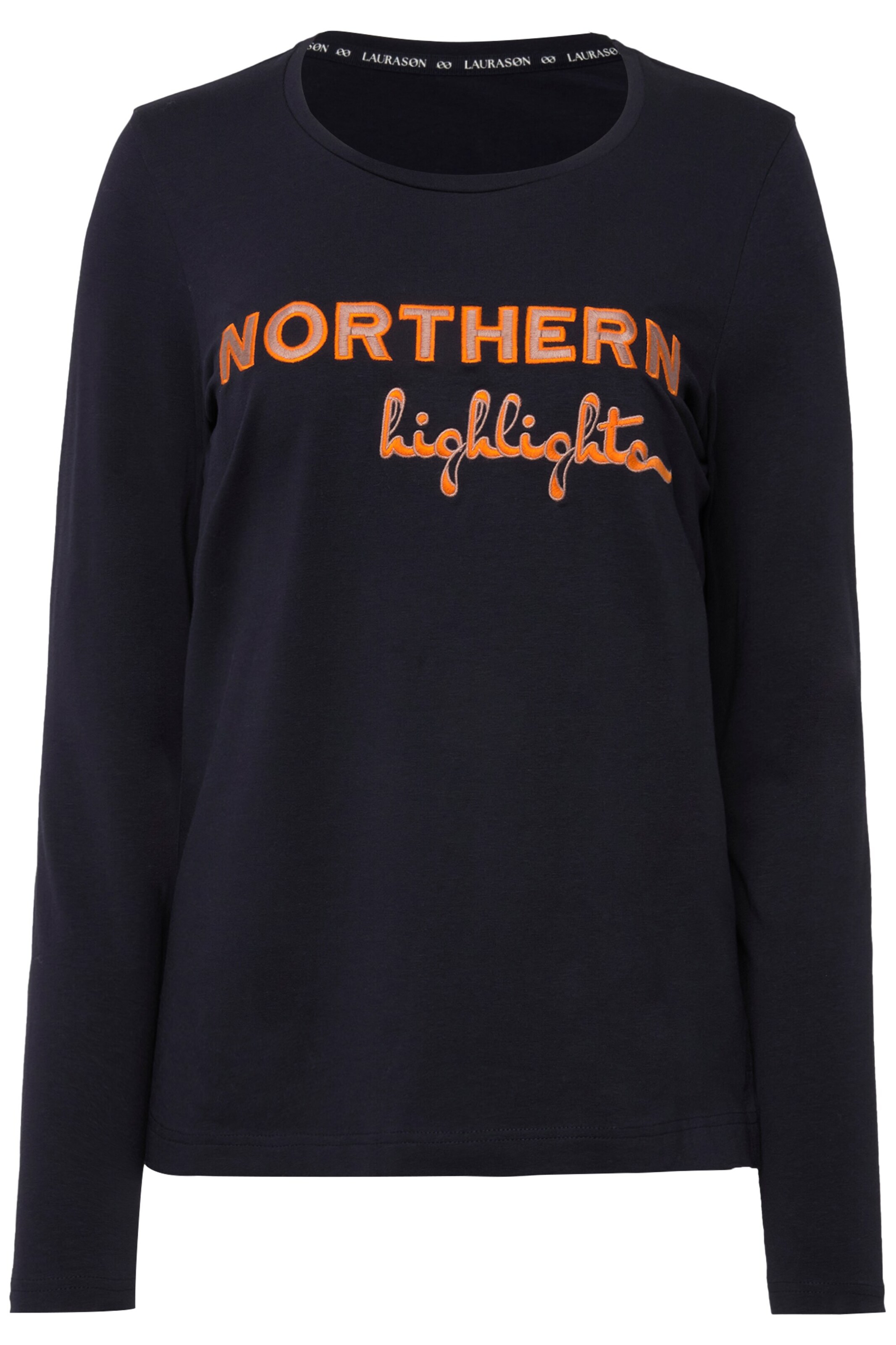 LAURASØN Shirt in Blue: front