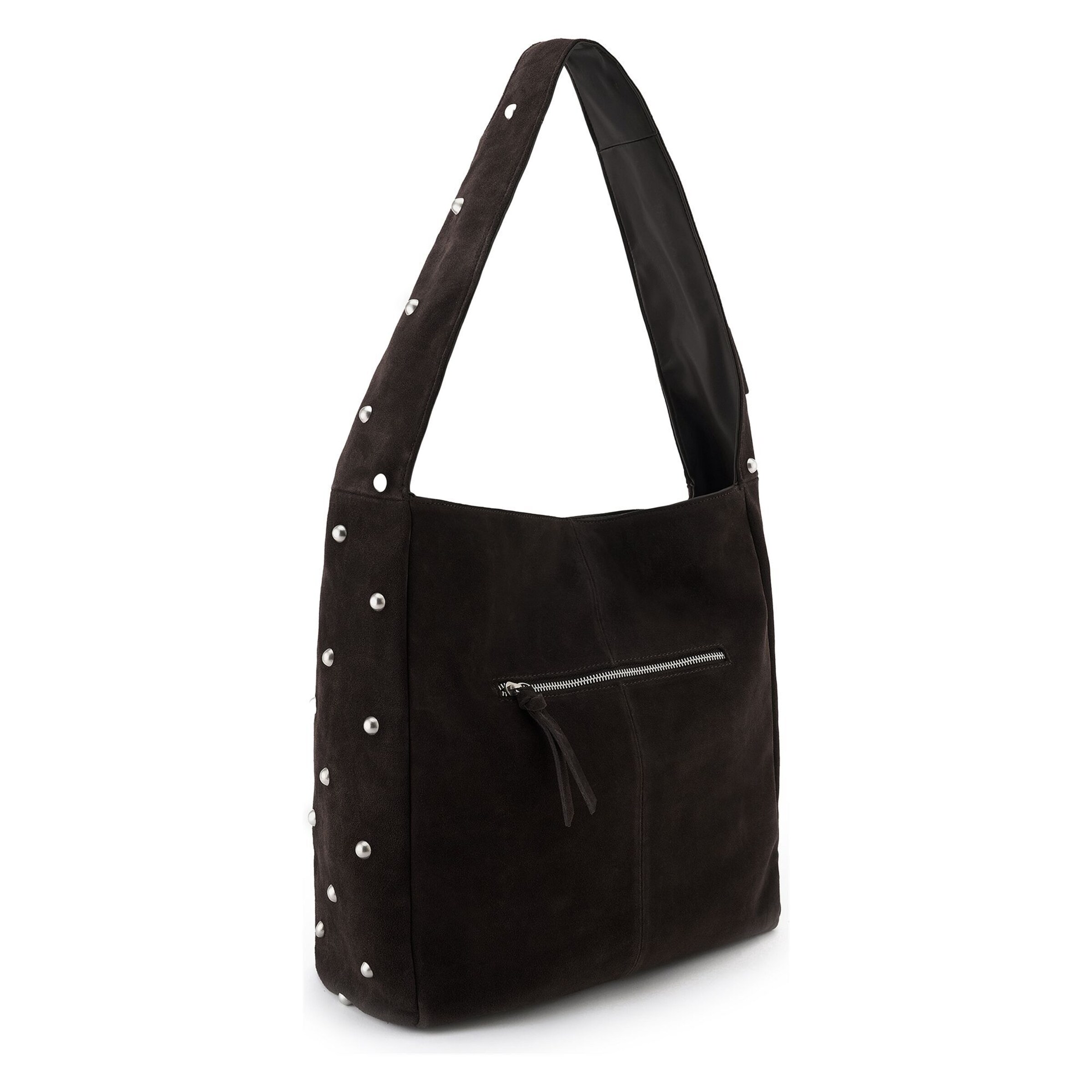 FREDsBRUDER Schultertasche 'Endless Beads in Braun