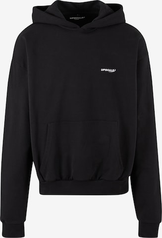 Sweat-shirt MT Upscale en noir : devant