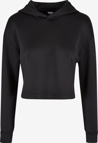 Urban Classics Sweatshirt in Black: front