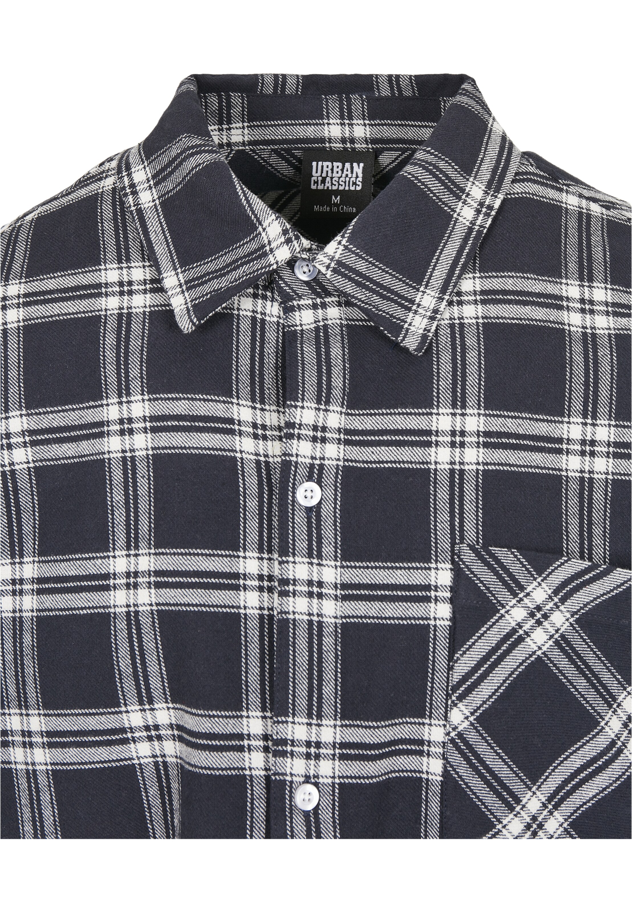 Regular fit Camicia di Urban Classics in nero