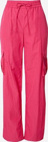 Loosefit Pantaloni cu buzunare de la Harper & Yve pe roz: față