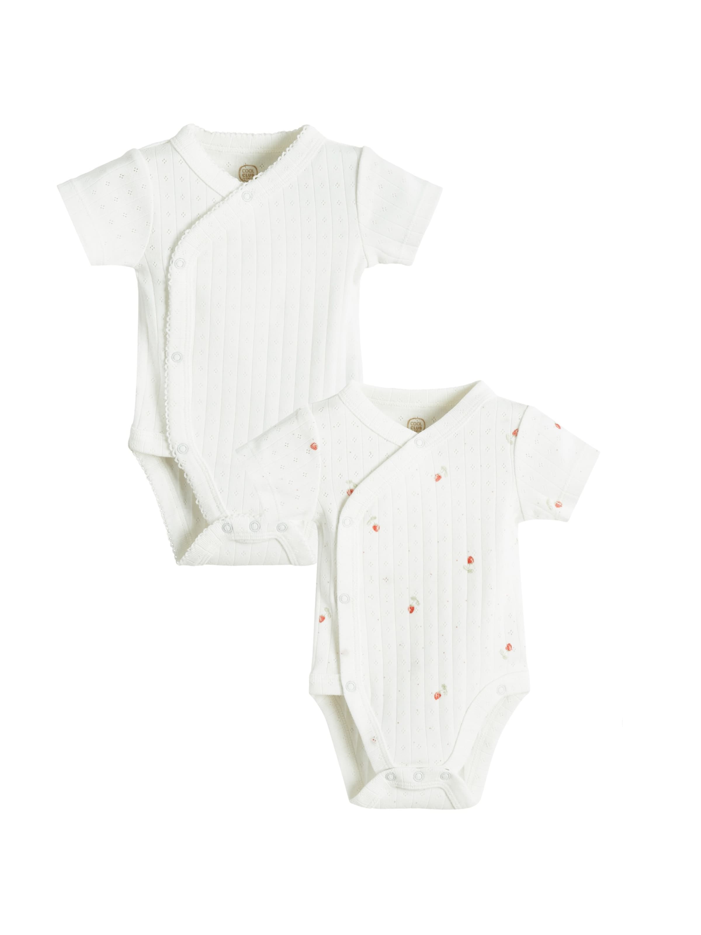 Cool Club - Macacão/Body em branco: frente