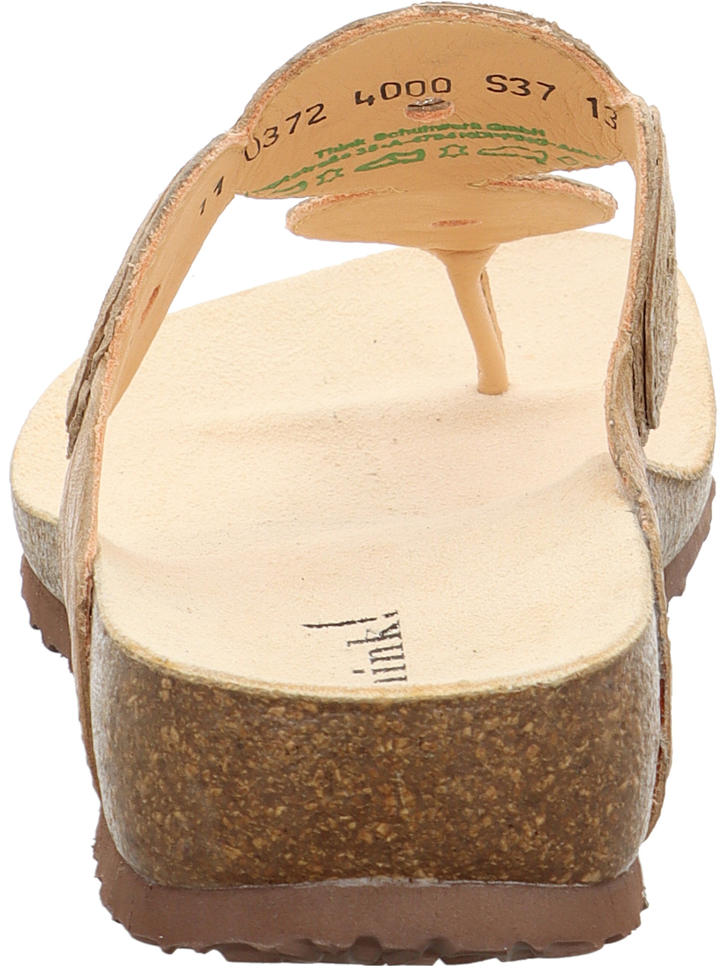 THINK! Zehentrenner 'Julia' in Beige