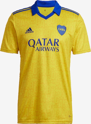 ADIDAS PERFORMANCE Performance Shirt 'Boca' in Yellow: front