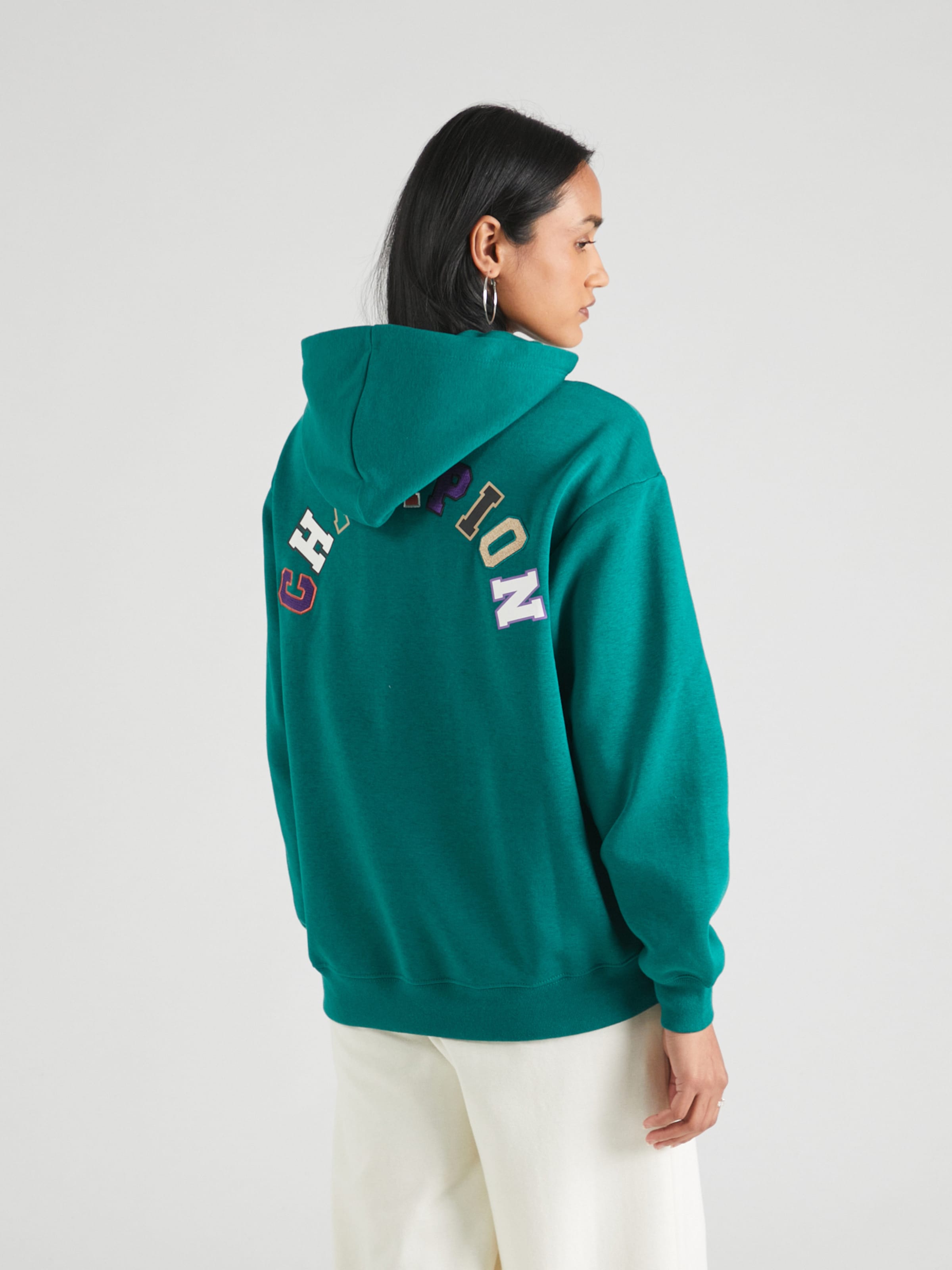 Champion Authentic Athletic Apparel Sweatshirt in Emerald ABOUT YOU