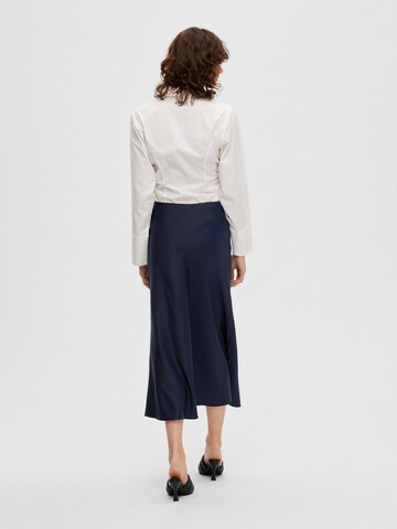 SELECTED FEMME Skirt 'LENA' in Blue