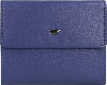 Braun Büffel Wallet 'Anna' in Blue: front