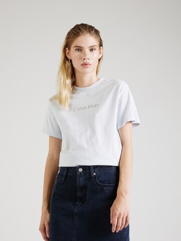 Calvin Klein T-Shirt 'HERO' in Blau: predná strana