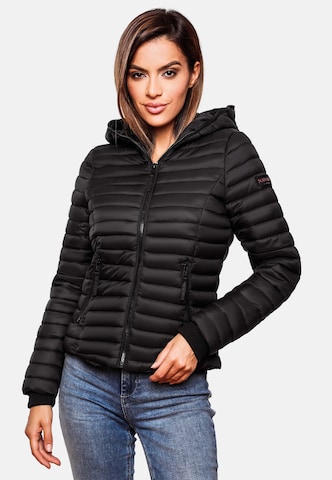 NAVAHOO Between-season jacket 'Kimuk' in Black: front