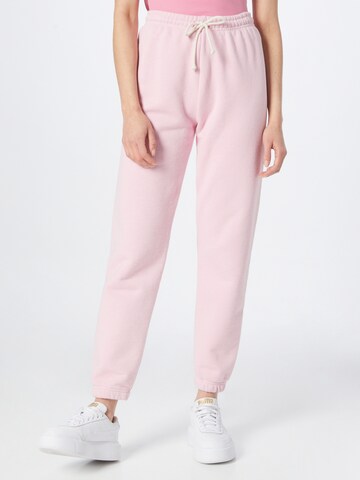 AMERICAN VINTAGE Tapered Pants 'ZUTABAY' in Pink: front