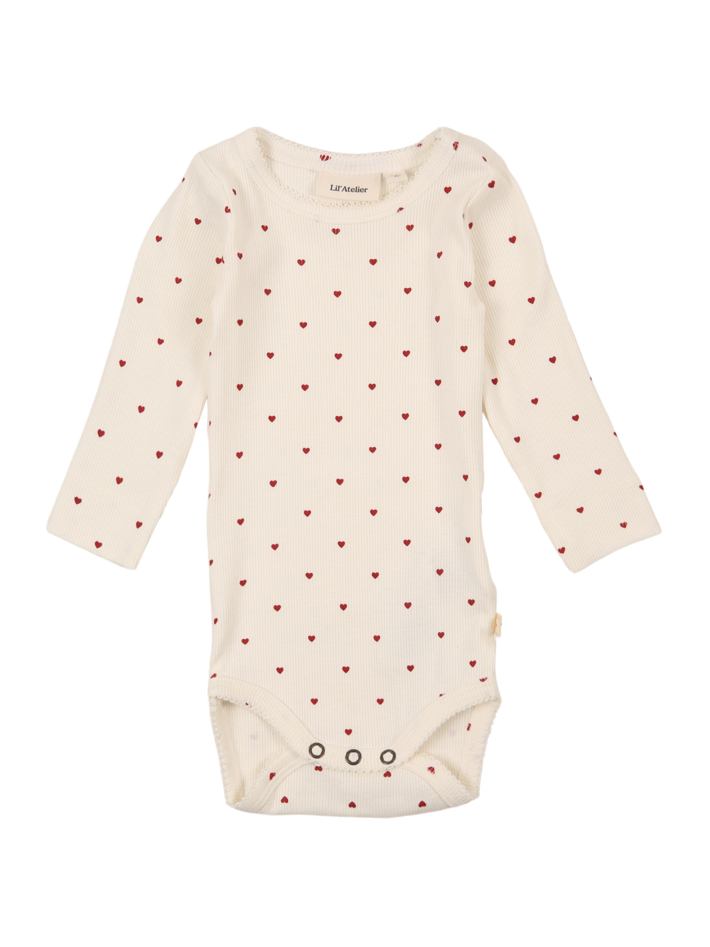 Lil'Atelier Dupačky/body 'NBFGAGO' – bílá: přední strana