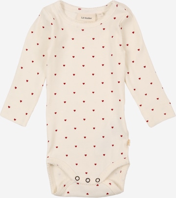 Lil'Atelier Dupačky/body 'NBFGAGO' – bílá: přední strana