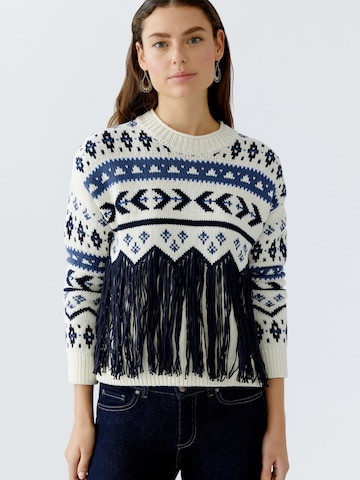 OUI Pullover in Weiß: Vorderseite