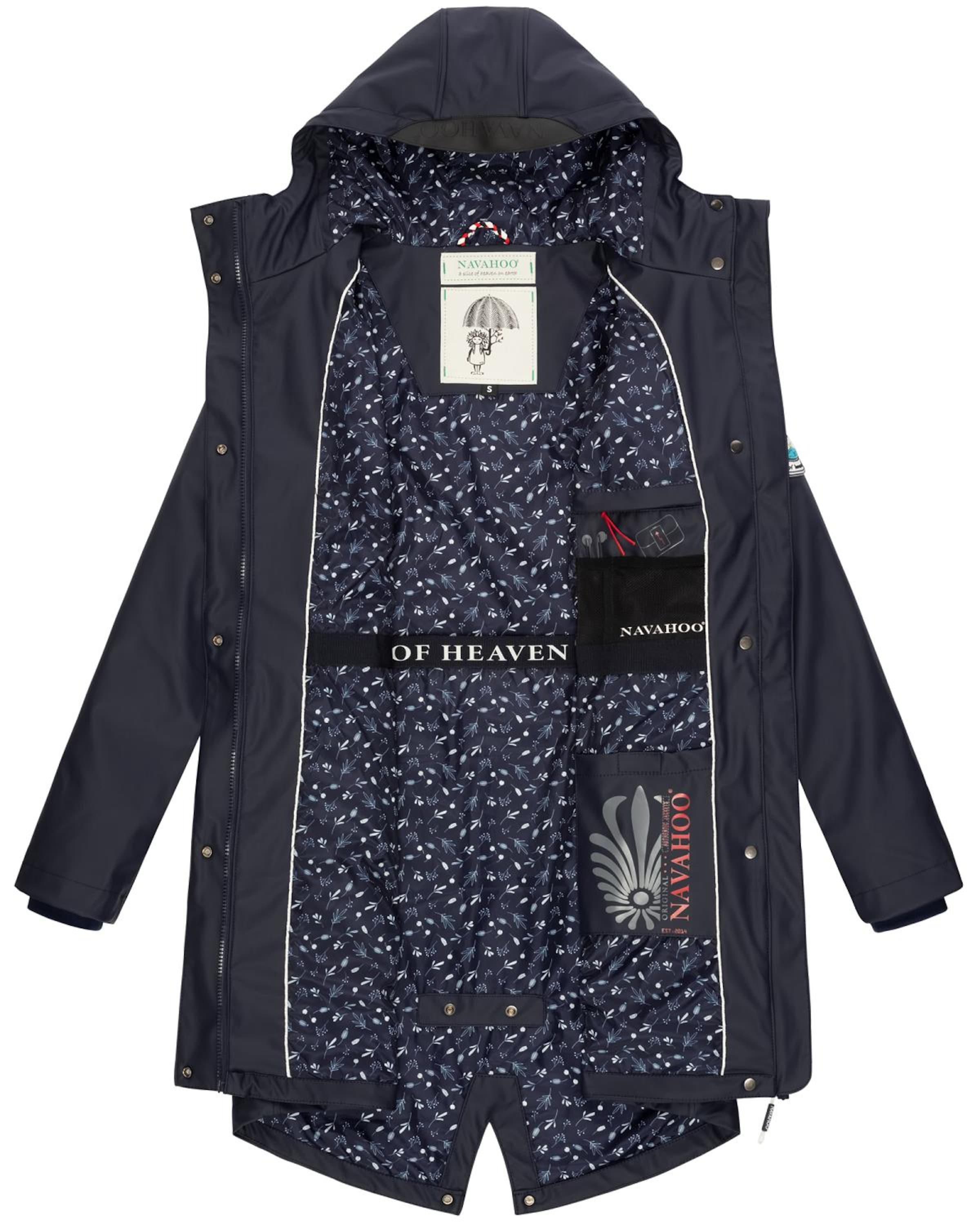 NAVAHOO Funkčná bunda 'Tropical Storm' - Modrá