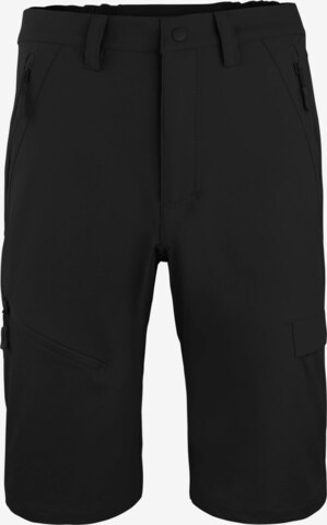 normani Regular Outdoor Pants 'Minkey' in Black: front