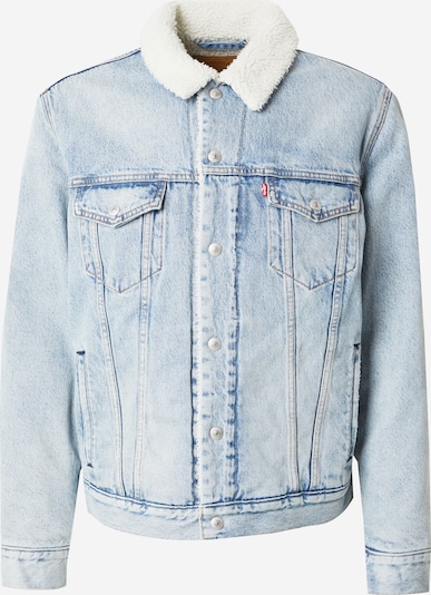 LEVI'S ® Prijelazna jakna 'Type III Sherpa Trucker' u plavi traper, Pregled proizvoda