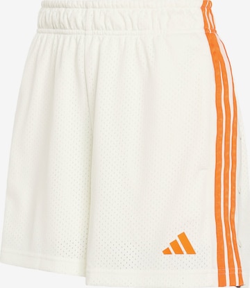 Pantalon de sport 'Stadium' ADIDAS SPORTSWEAR en blanc : devant