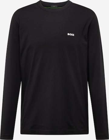 T-Shirt BOSS Green en noir : devant