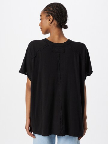 Tricou 'BF' de la Free People pe negru