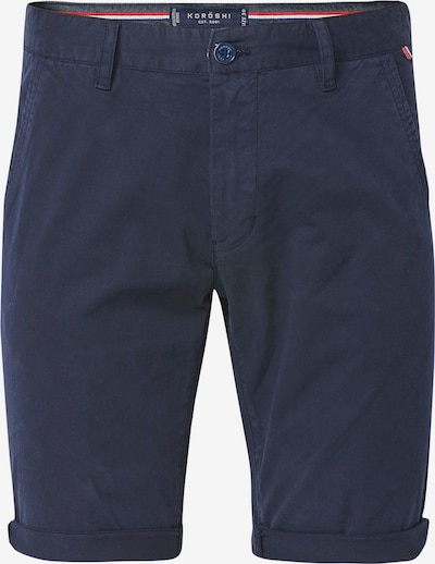 „Chino“ stiliaus kelnės iš KOROSHI, spalva – tamsiai mėlyna, Prekių apžvalga