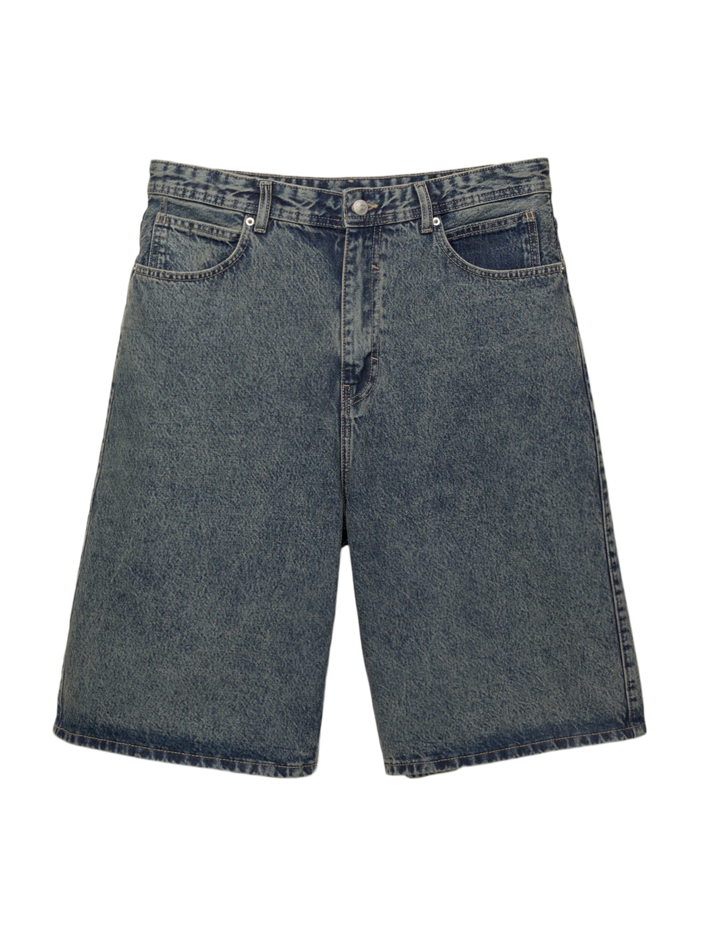 Pull&Bear Baggy Farkut värissä sininen: etupuoli