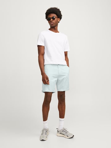 JACK & JONES - regular Pantalón chino 'Bowie' en verde