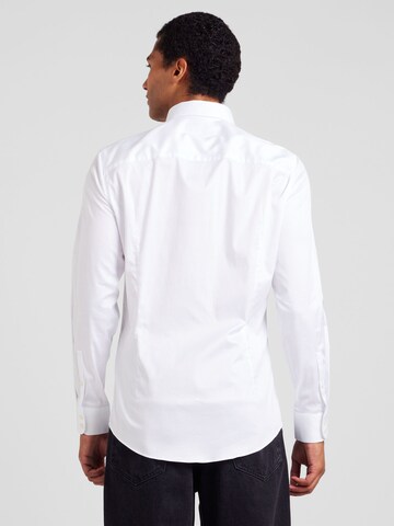 DRYKORN - Ajuste estrecho Camisa 'DANEEL 888' en blanco