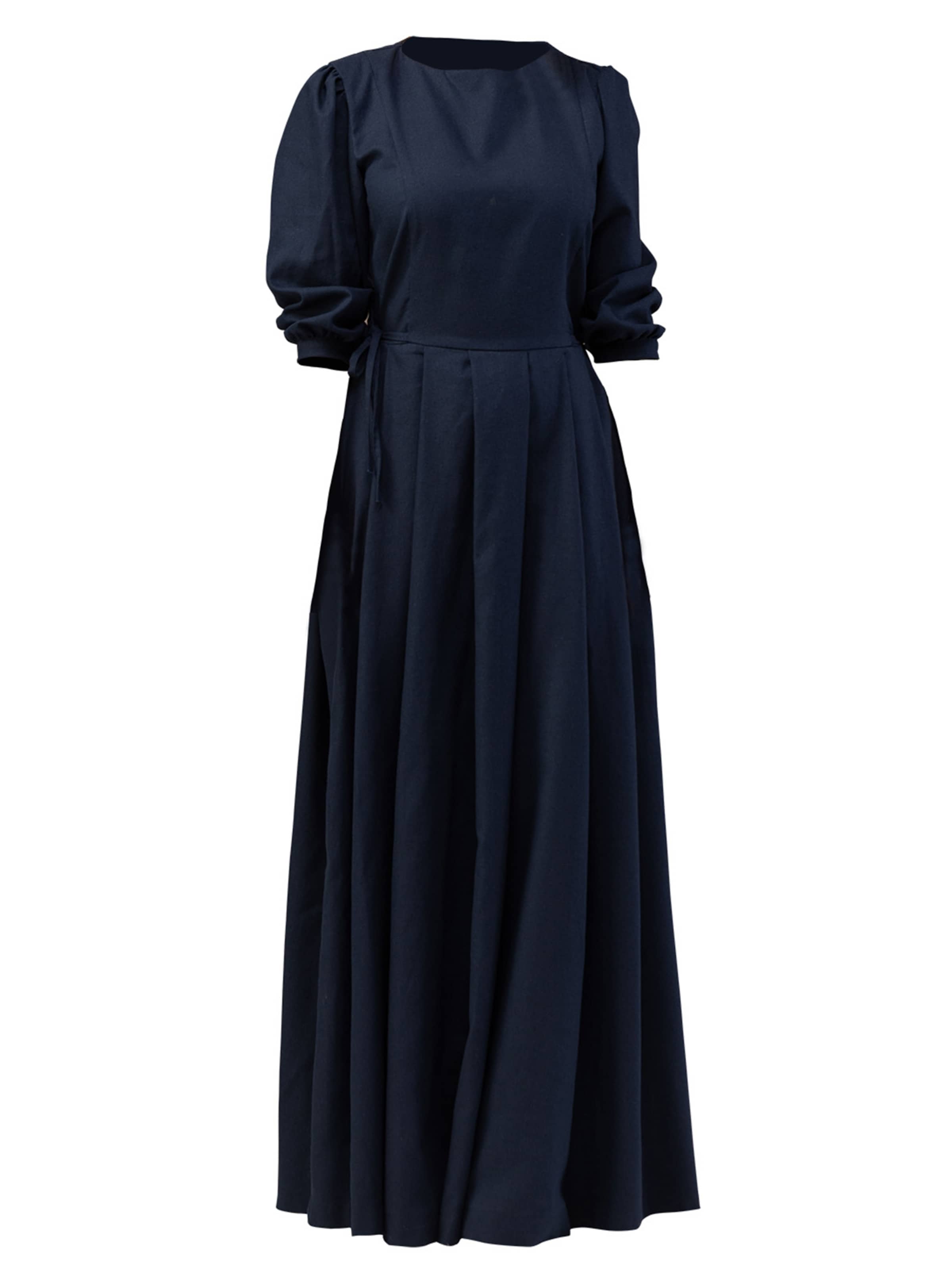 Nikka Place Jurk 'Orchid' in Blauw: voorkant