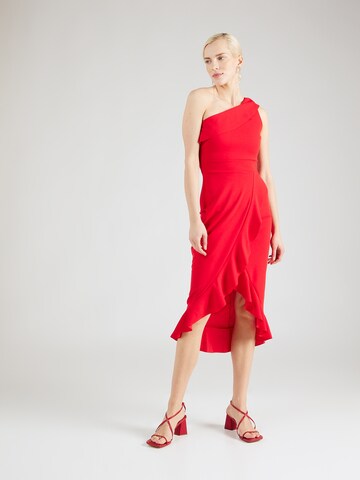 WAL G. Sukienka koktajlowa 'RAQUEL' w kolorze czerwony