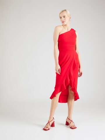 WAL G. - Vestido de cocktail 'RAQUEL' em vermelho