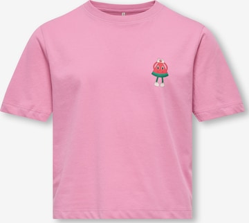 ONLY GIRLS Shirt 'KOGRex' in Pink: front