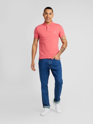 Polo Ralph Lauren Regularny krój Koszulka w kolorze różowy