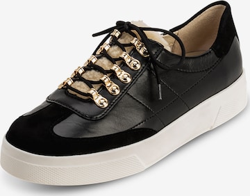 Baskets basses VITAFORM en noir : devant
