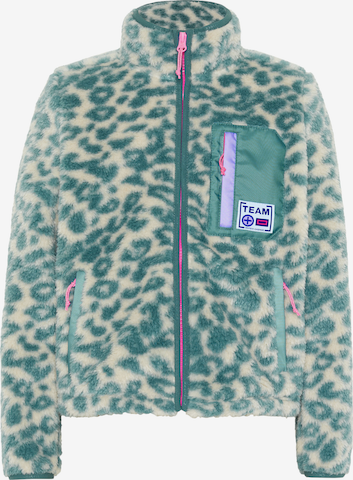 CHIEMSEE Jacke ' aus weichem Sherpa ' in Grau: Vorderseite