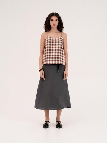 AmourLinen Top 'Hilo' in Bruin