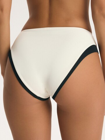 ESOTIQ Bikinihose 'Bikini Slip NICEA, Streifenmuster, Shaping'‌‌‌ in Beige
