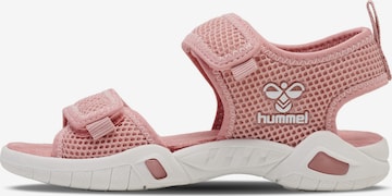 Hummel Sandals & Slippers 'Flash' in Pink: front