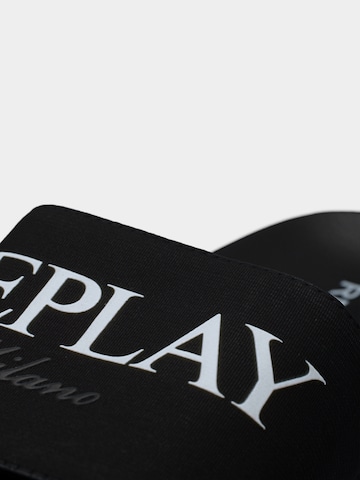 REPLAY Mules 'FINAL' in Black
