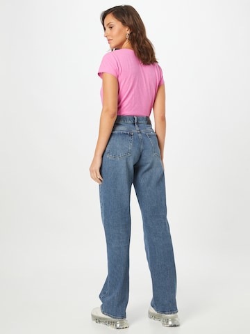 Wide leg Jeans 'TESS' de la 7 for all mankind pe albastru