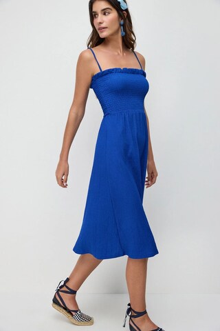 No Matter What Summer Dress in Blue